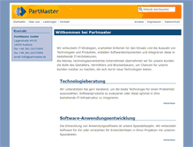 Tablet Screenshot of partmaster.de